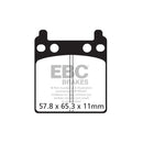 EBC V-Pad Semi Sintered Rear Brake Pads for Honda GL 1000 Goldwing 75-79