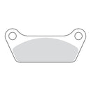 MCS Organic Brake Pads Rear for Harley 81-84 FL (Replaces OEM: 43957-80A)