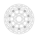 Moto-Master Brake Disc Honda CB 600 F / Hornet 98-06 Moto-Master Halo Front Left Brake Disc for Honda Customhoj