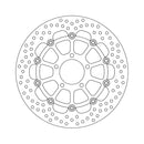 Moto-Master Brake Disc Kawasaki KLV 1000 04-07 Moto-Master Halo Front Right Brake Disc for Kawasaki Customhoj