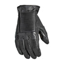 RSD Handskar Roland Sands Bronzo Skinn Handskar Svart Customhoj