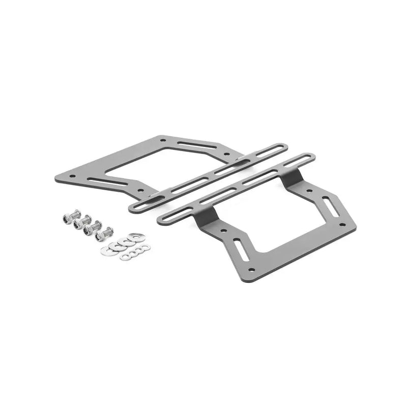 Highway Hawk Kit universal de soporte para alforjas de motocicleta, color negro
