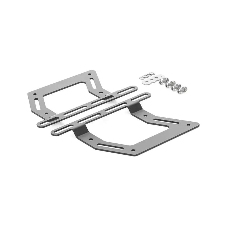 Highway Hawk Kit universal de soporte para alforjas de motocicleta, color negro
