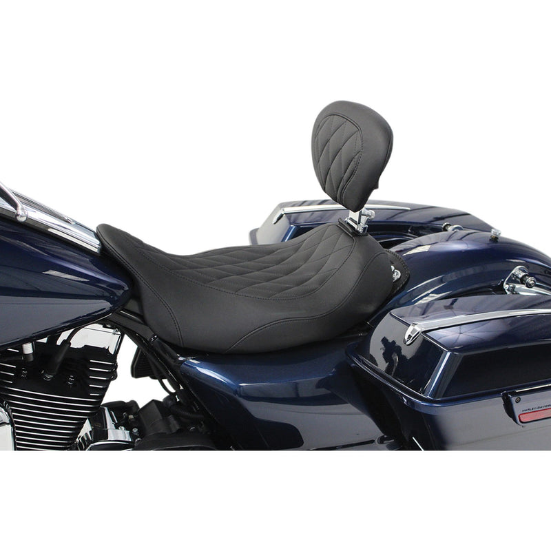 Mustang Asiento individual ancho Tripper para Harley