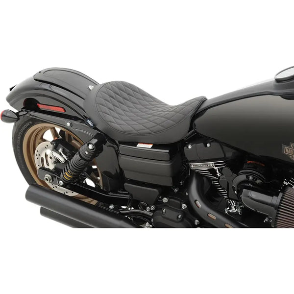 Drag Specialties Asiento individual de perfil bajo para Harley