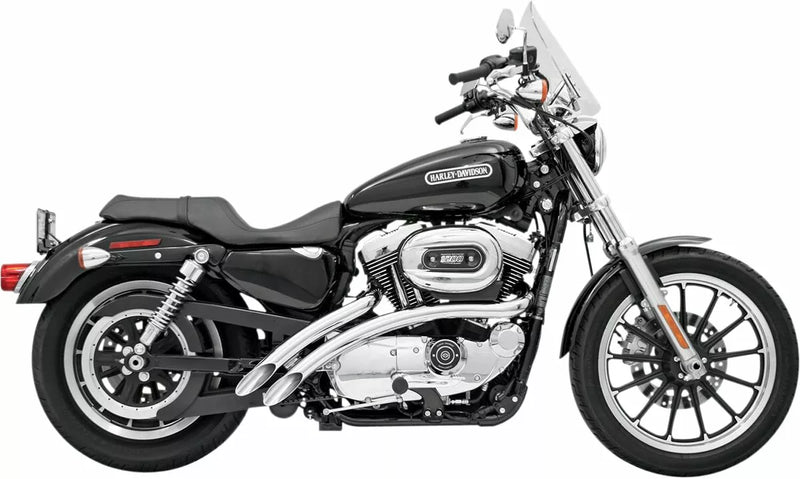 Sistema de escape radial Bassani Sweeper para Harley