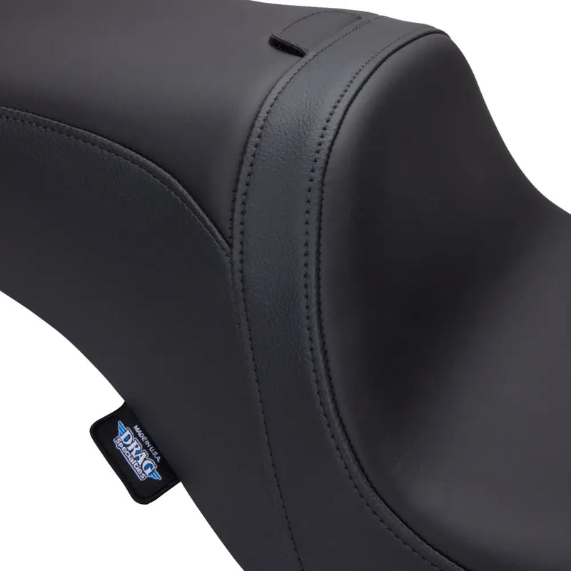 Drag Specialties Asiento con respaldo Performance Predator 2-Up para Harley