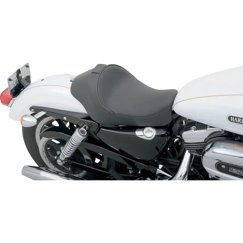Drag Specialties Asiento individual con respaldo para Harley