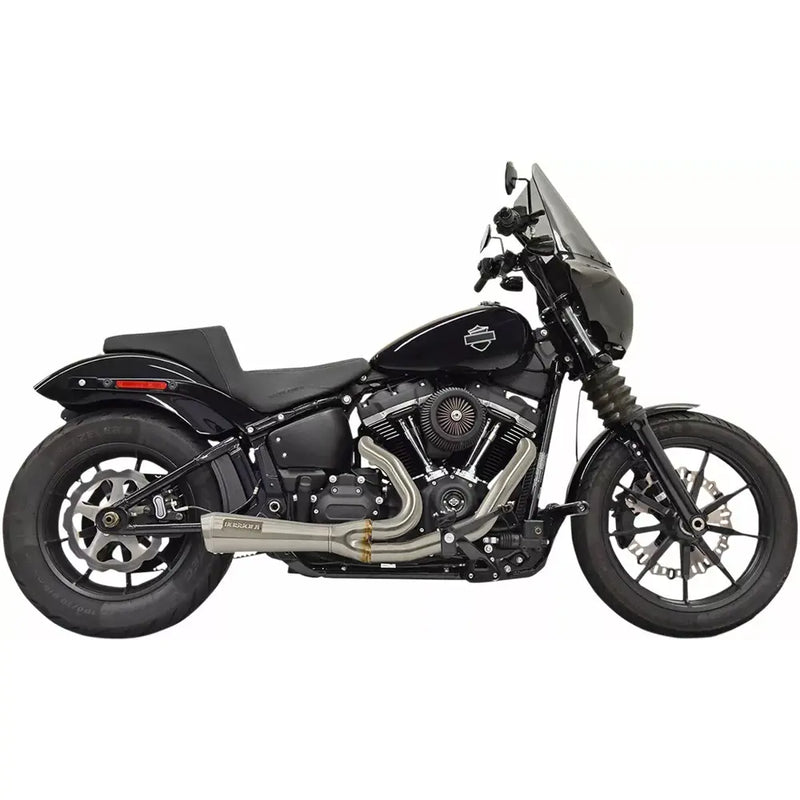 Bassani The Ripper Sistema de escape corto 2 en 1 para Harley