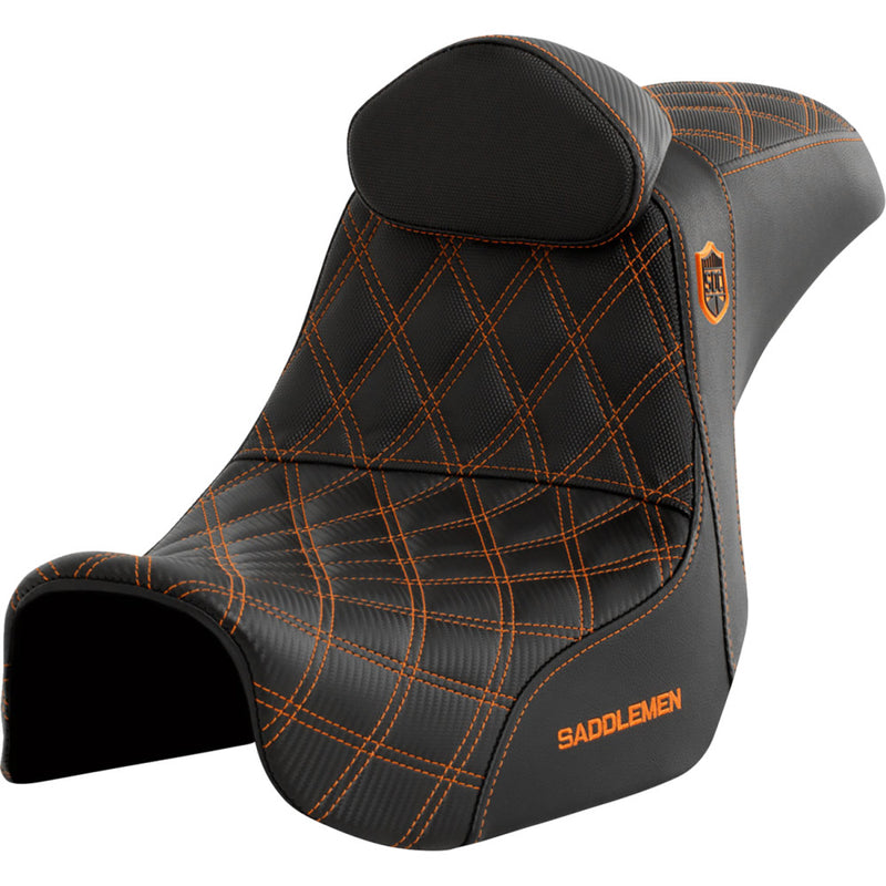 Saddlemen Asiento Pro SDC Performance Gripper Lattice Stitch para Harley