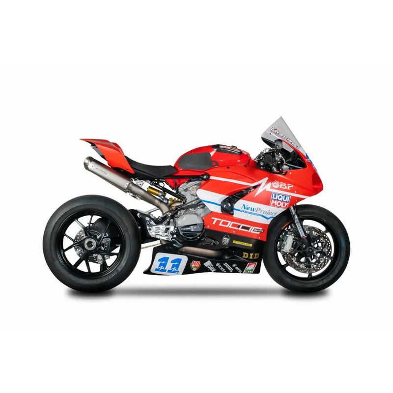 Spark Evo II Sistema de escape completo de titanio para Ducati