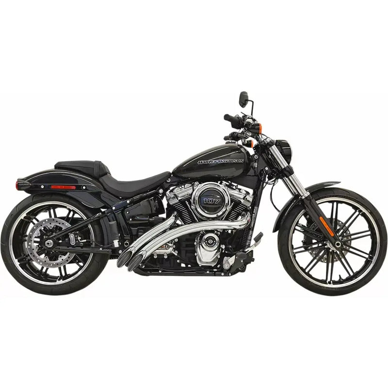 Sistema de escape radial Bassani Sweeper para Harley