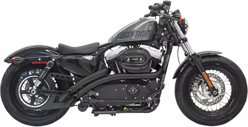 Sistema de escape radial Bassani Sweeper para Harley