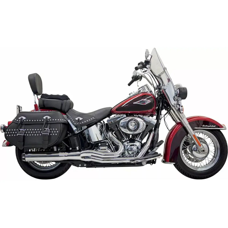 Sistema de escape Bassani Road Rage II B1 2 en 1 para Harley