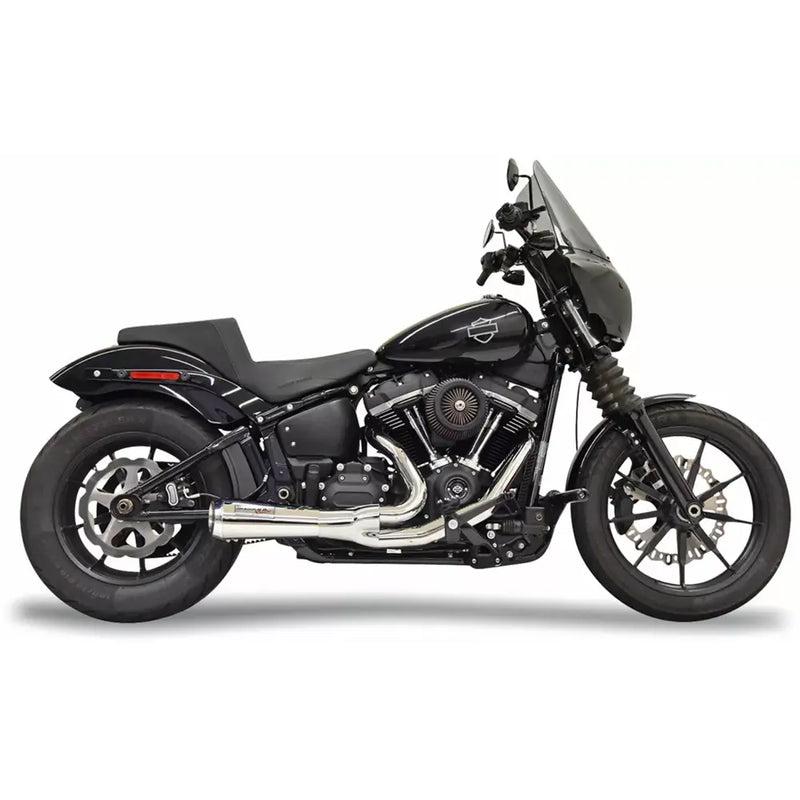 Bassani The Ripper Sistema de Escape Catalítico Corto 2 en 1 para Harley