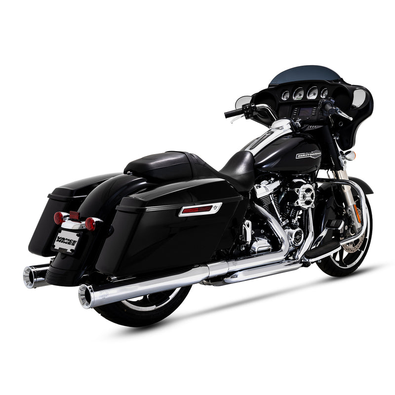 Vance & Hines Tubos de escape Dresser Duals Crossover para Harley