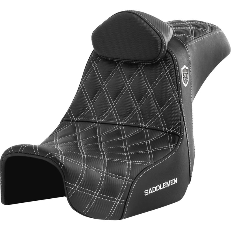 Saddlemen Asiento Pro SDC Performance Gripper Lattice Stitch para Harley