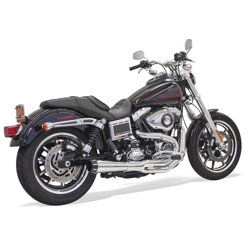 Sistema de escape Bassani Road Rage II Mega Power 2 en 1 para Harley