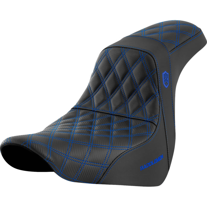 Saddlemen Asiento Pro SDC Performance Gripper Lattice Stitch para Harley