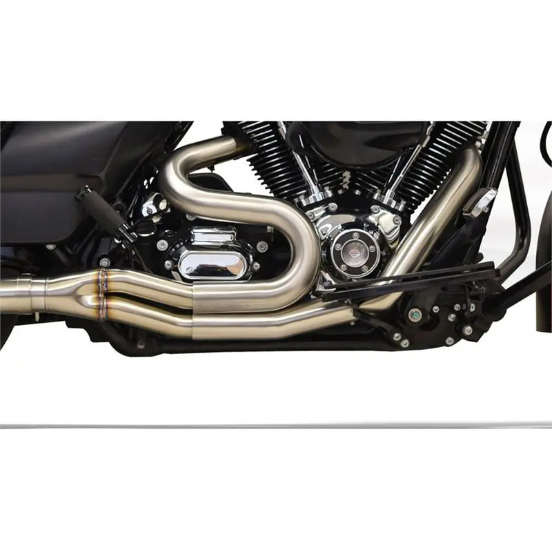 Bassani Road Rage III Sistema de escape largo inoxidable 2 en 1 para Harley