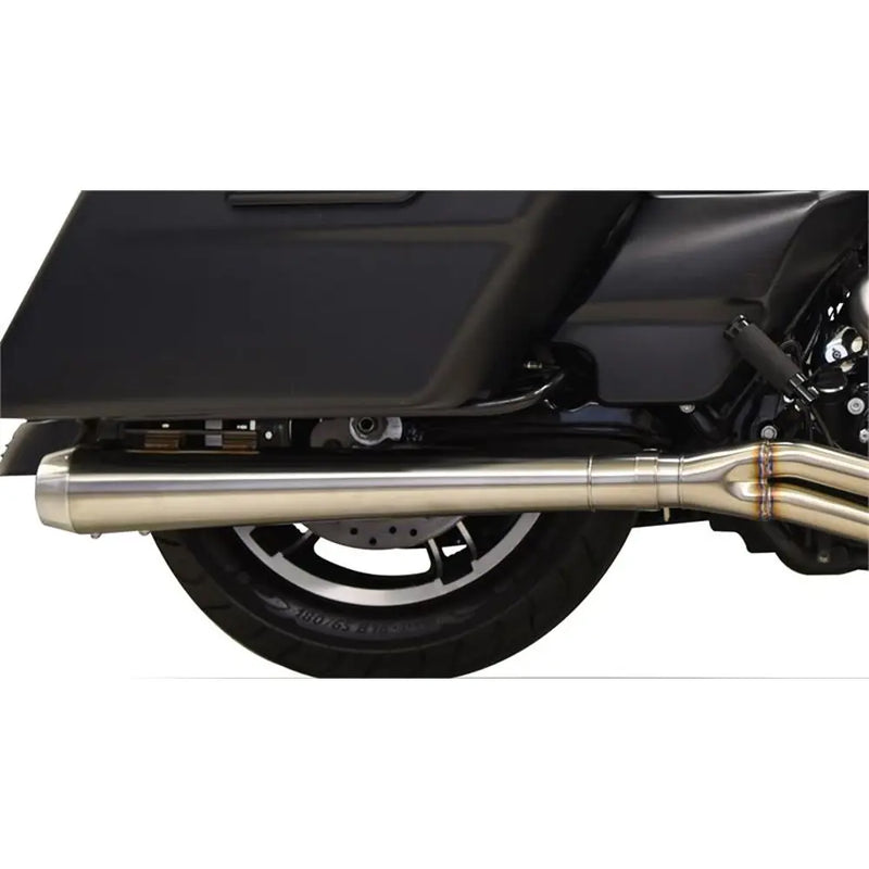 Bassani Road Rage III Sistema de escape largo inoxidable 2 en 1 para Harley