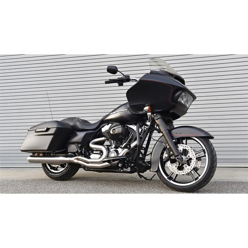 Bassani Road Rage III Sistema de escape largo inoxidable 2 en 1 para Harley