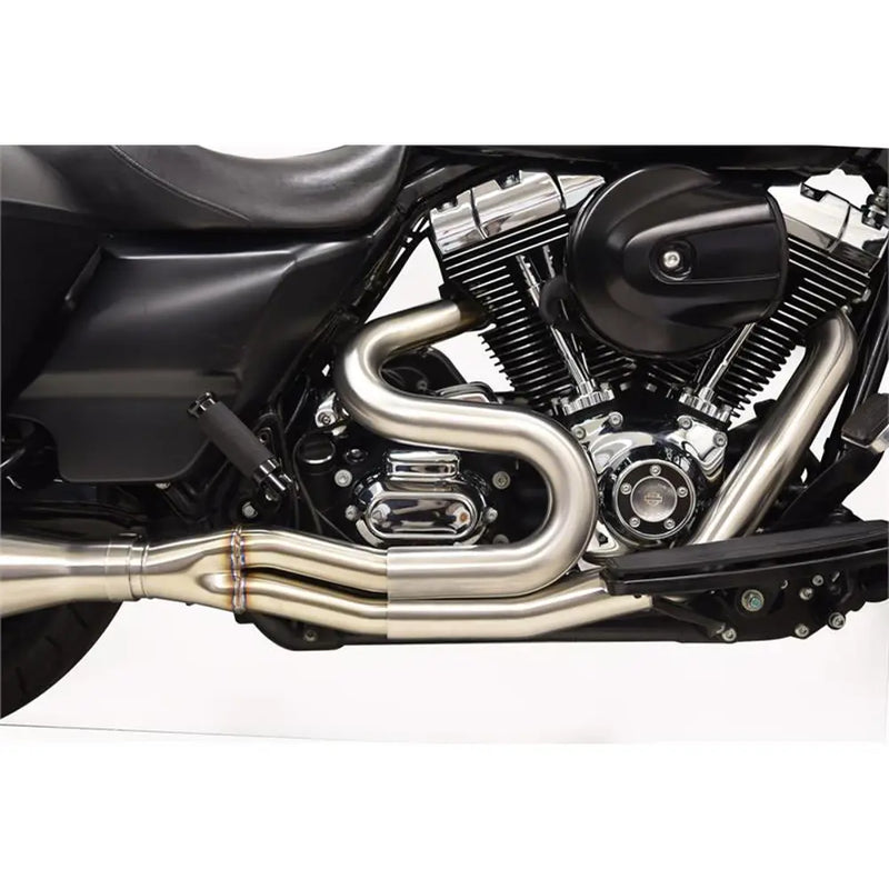 Bassani Road Rage III Sistema de escape largo inoxidable 2 en 1 para Harley