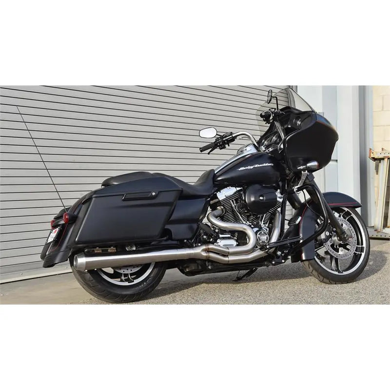 Bassani Road Rage III Sistema de escape largo inoxidable 2 en 1 para Harley