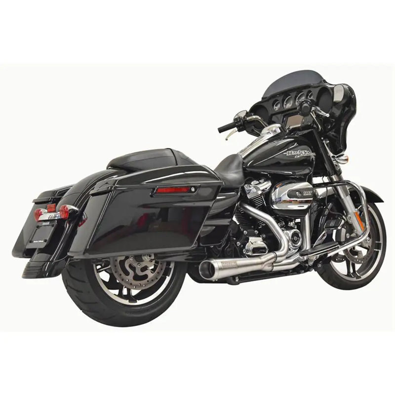 Sistema de escape corto 2 en 1 Bassani Road Rage para Harley