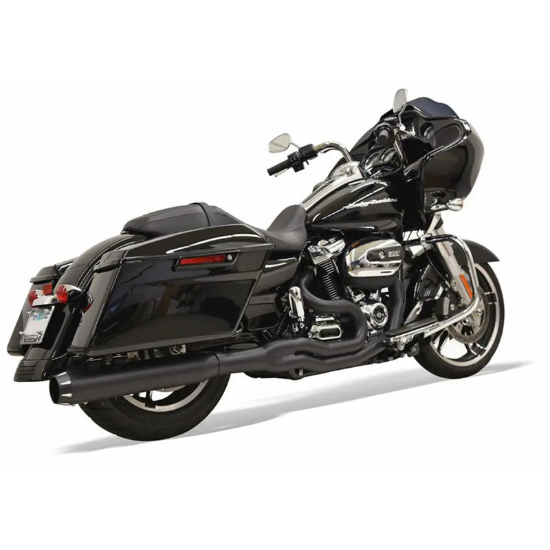 Sistema de escape Bassani Road Rage B4 2 en 1 para Harley