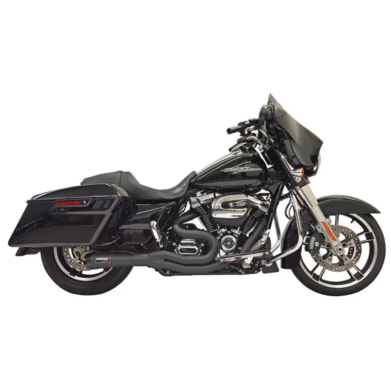 Sistema de escape Bassani Road Rage II 2 en 1 para Harley