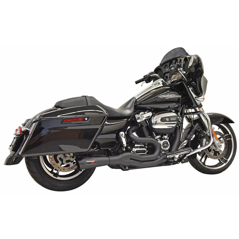 Sistema de escape Bassani Road Rage II 2 en 1 para Harley