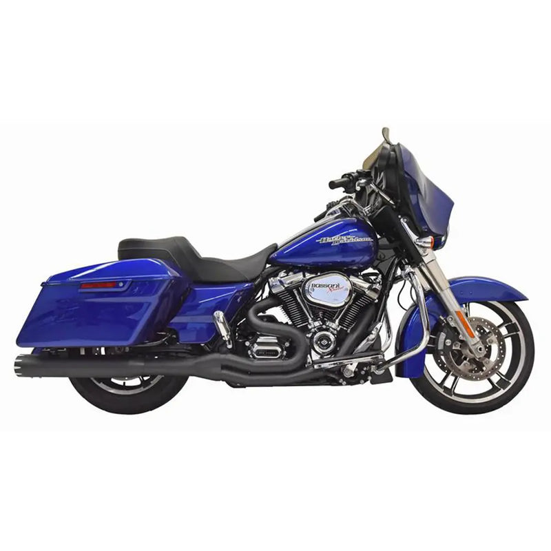 Sistema de escape Bassani Road Rage II High Horsepower 2 en 1 para Harley