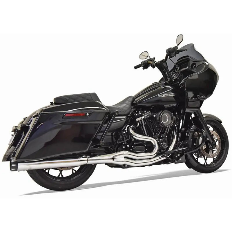 Sistema de escape Bassani Road Rage II High Horsepower 2 en 1 para Harley