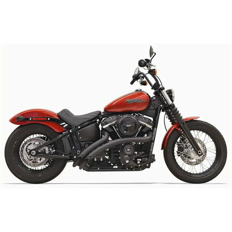 Sistema de escape radial Bassani Sweeper para Harley