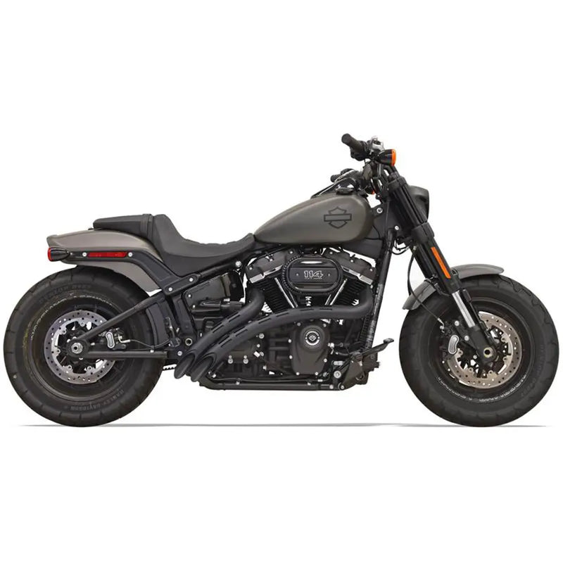 Sistema de escape radial Bassani Sweeper para Harley