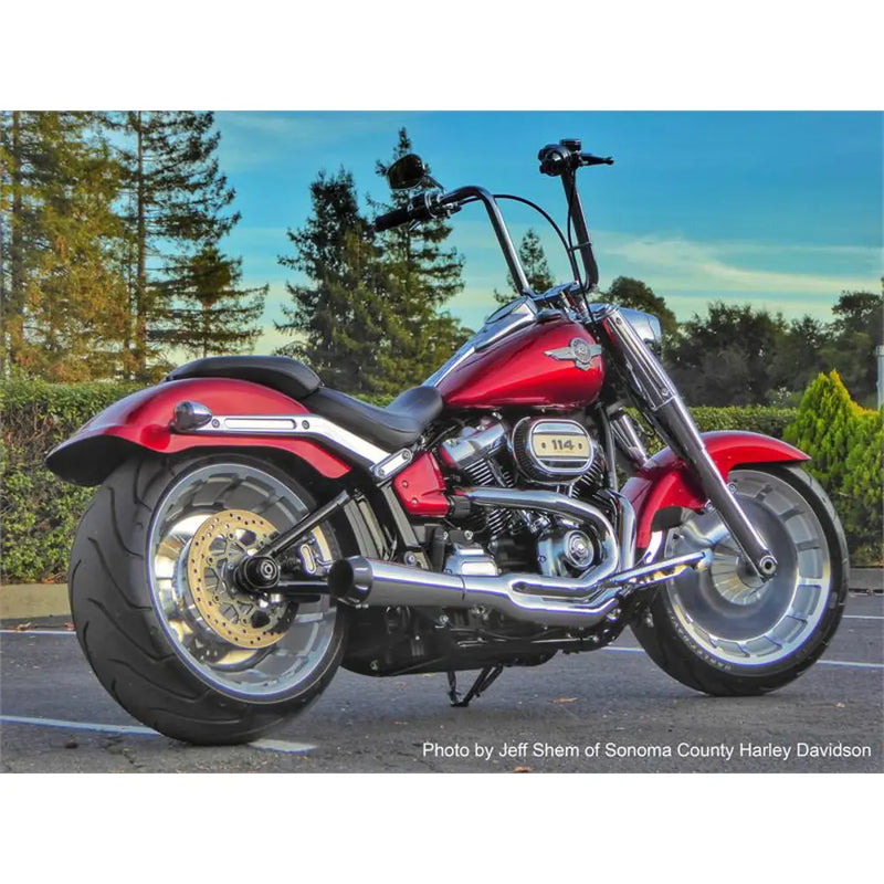 Sistema de escape Bassani Road Rage II 2 en 1 para Harley