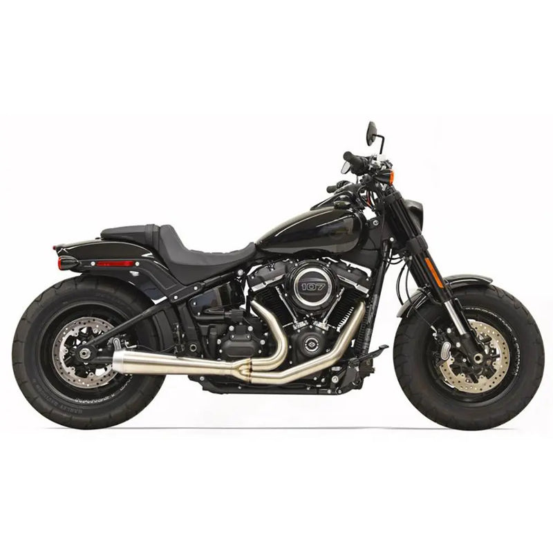 Sistema de escape Bassani Road Rage III inoxidable 2 en 1 para Harley