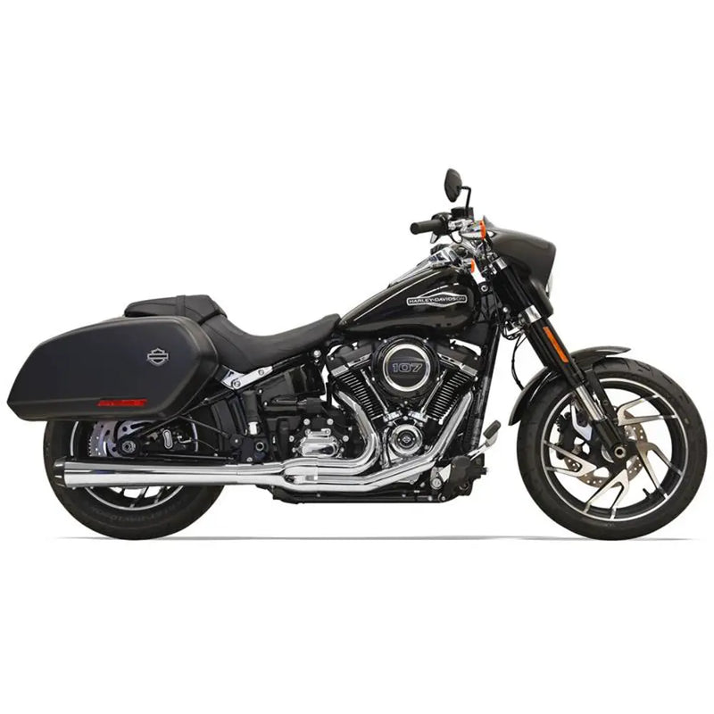 Sistema de escape Bassani Road Rage Long Megaphone 2 en 1 para Harley