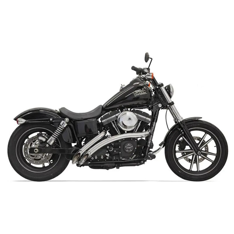 Sistema de escape radial Bassani Sweeper para Harley