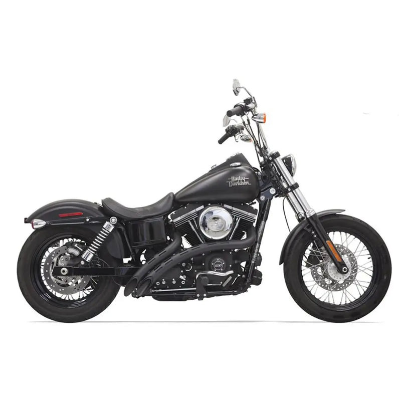 Sistema de escape radial Bassani Sweeper para Harley