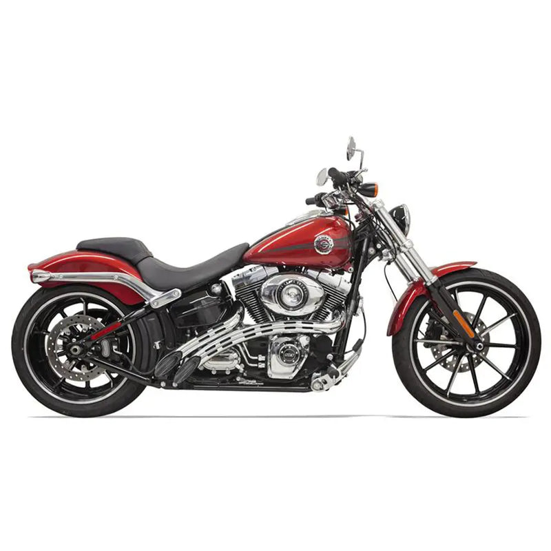 Sistema de escape radial Bassani Sweeper para Harley