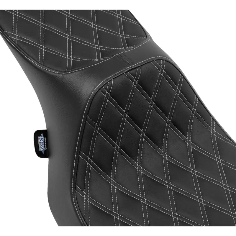 Drag Specialties Asiento Predator III para dos personas para Harley 