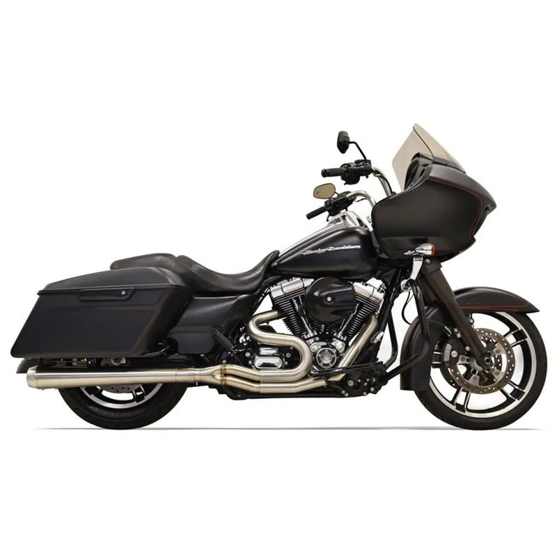 Bassani Road Rage III Sistema de escape largo inoxidable 2 en 1 para Harley