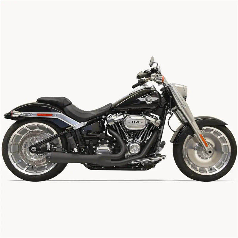 Sistema de escape Bassani Road Rage Megáfono corto 2 en 1 para Harley