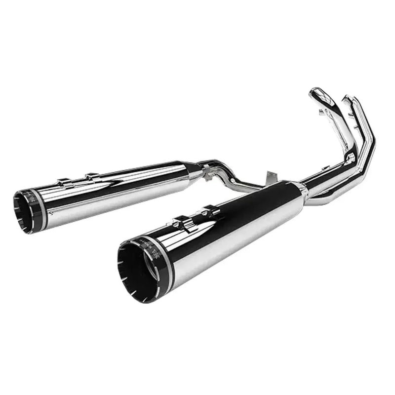 Sistema de escape Khrome Werks Two Step Crossover Dominator para Harley