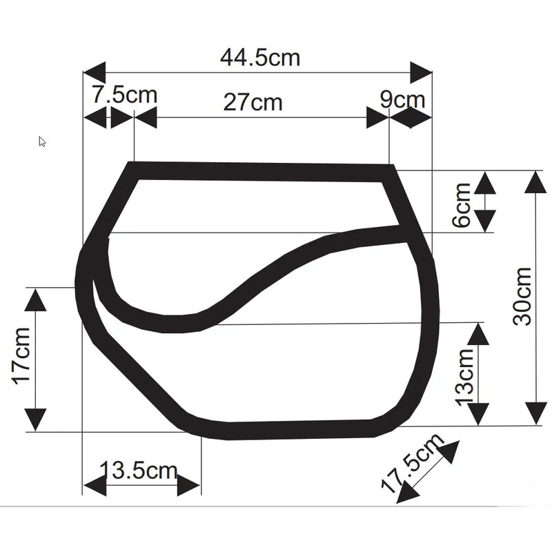 Longride Modelo 154 Juego de alforjas para motocicleta Click-On 38L