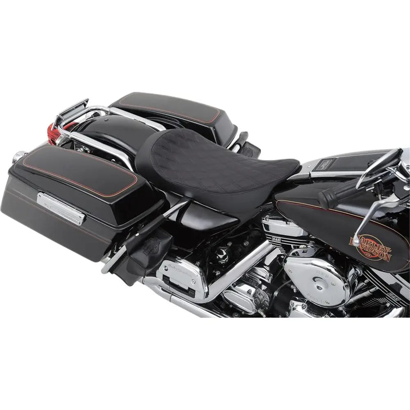 Drag Specialties Asiento Solo de Perfil Bajo EZ-ON para Harley 