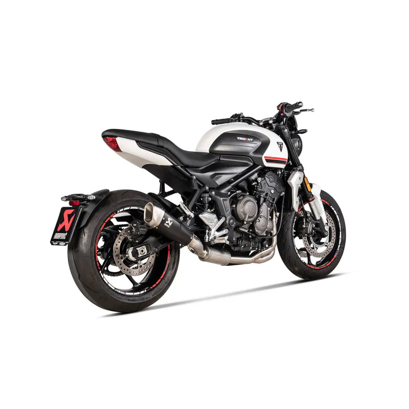 Sistema de escape Akrapovic Racing Line para Triumph