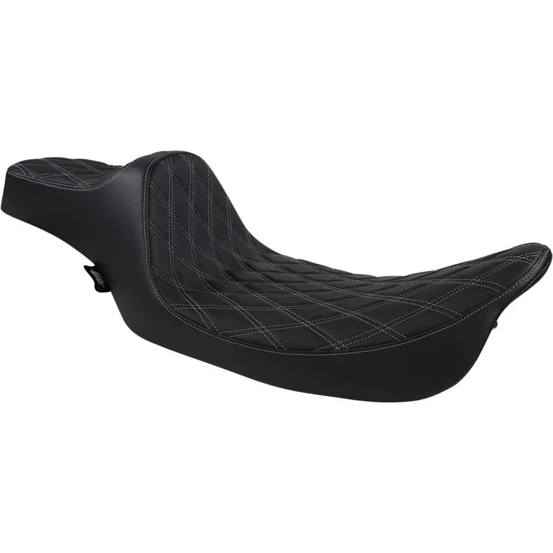 Drag Specialties Asiento Predator III de alcance extendido para Harley 